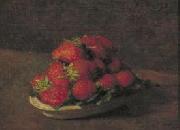 Henri Fantin-Latour Aardbeien in een aardewerk schoteltje. oil painting picture wholesale